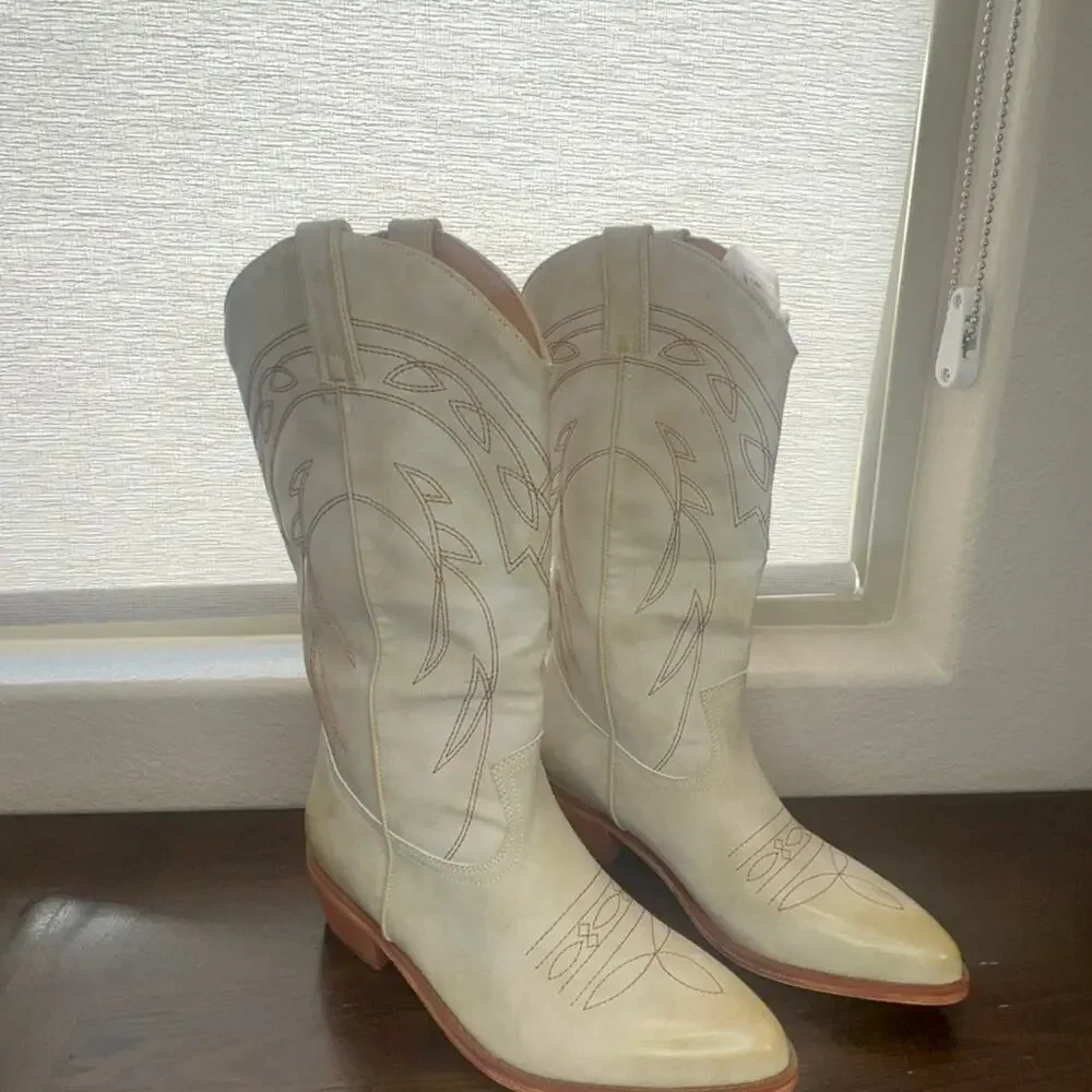 Women’s cowboy boots New 7.5 - Picture 4 of 7